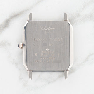 Cartier Santos Dumont 90th Anniversary - Salmon Dial - Platinum Limited Edition