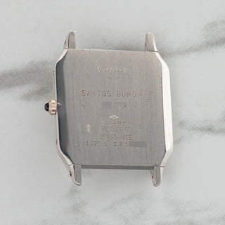 Cartier Santos Dumont 90th Anniversary - Salmon Dial - Platinum Limited Edition