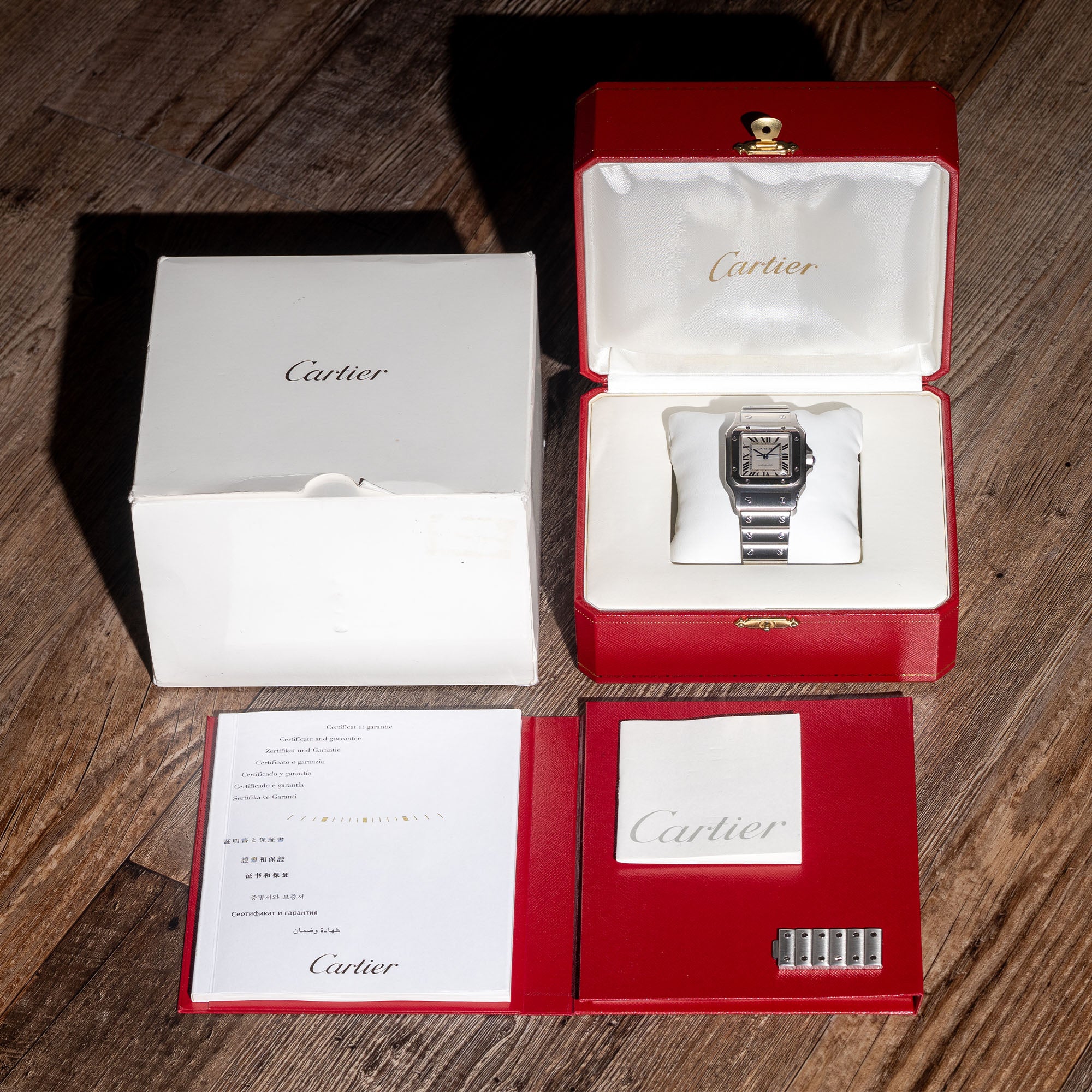 Cartier Santos Galbée 2823 - Full Set/*Unpolished*