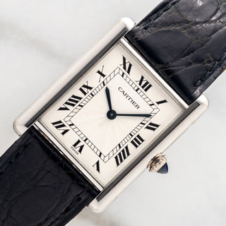 Cartier Tank Louis 1601 Platinum Pre-CPCP - Very Rare - *Unpolished*