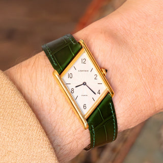 Cartier "Tank Asymétrique" 2488 Pre-CPCP - Full Set/Stickered - *Unpolished*