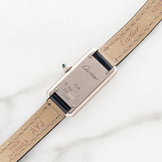 Cartier Tank Ladies Allongé 2680 "Mini" - 18k White Gold
