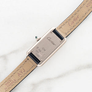 Cartier Tank Ladies Allongé 2680 "Mini" - 18k White Gold