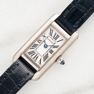 Cartier Tank Ladies Allongé 2680 "Mini" - 18k White Gold