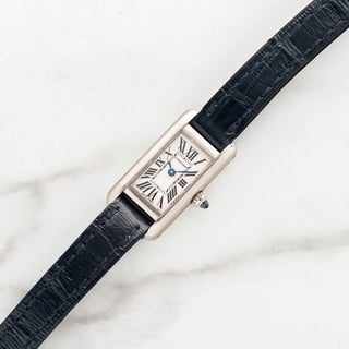 Cartier Tank Ladies Allongé 2680 "Mini" - 18k White Gold