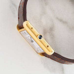 Cartier Tank Louis 78086 w/"Paris" Service Dial