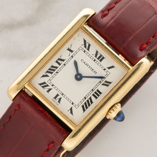 Cartier Tank Louis 78087 w/"Swiss" Dial & Deployant