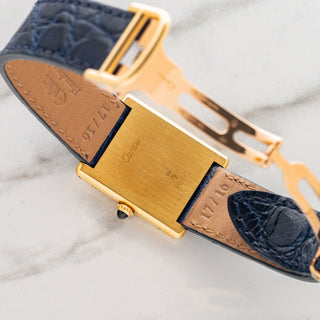 Cartier Tank Louis 96065 "Extra Plate" w/"Paris" Dial - Box & Papers/*Unpolished*