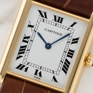 Cartier Tank Louis "Extra Plate" 96019 w/"Paris" Dial
