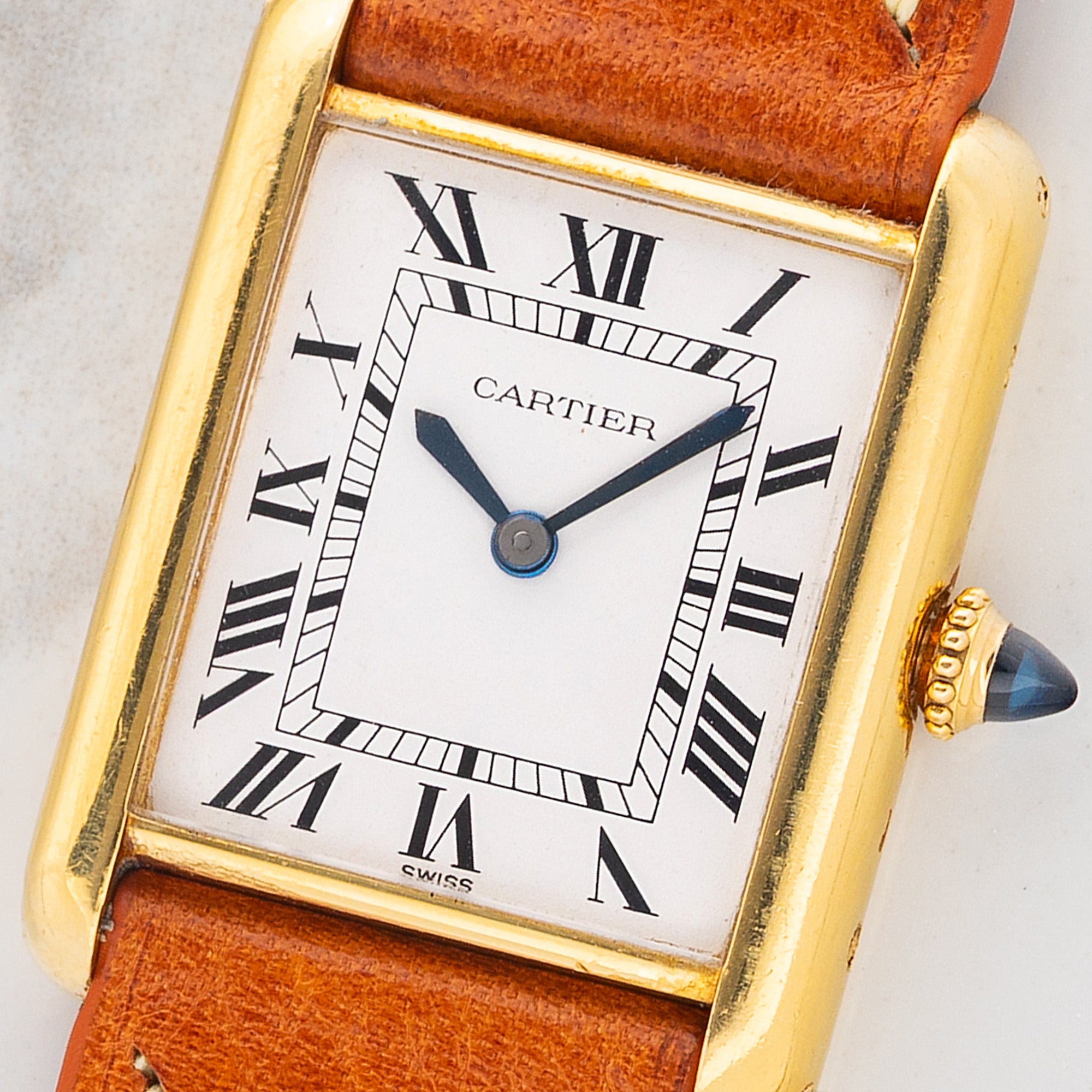 Cartier Tank Louis - Made w/Bueche-Girod - *Unpolished*