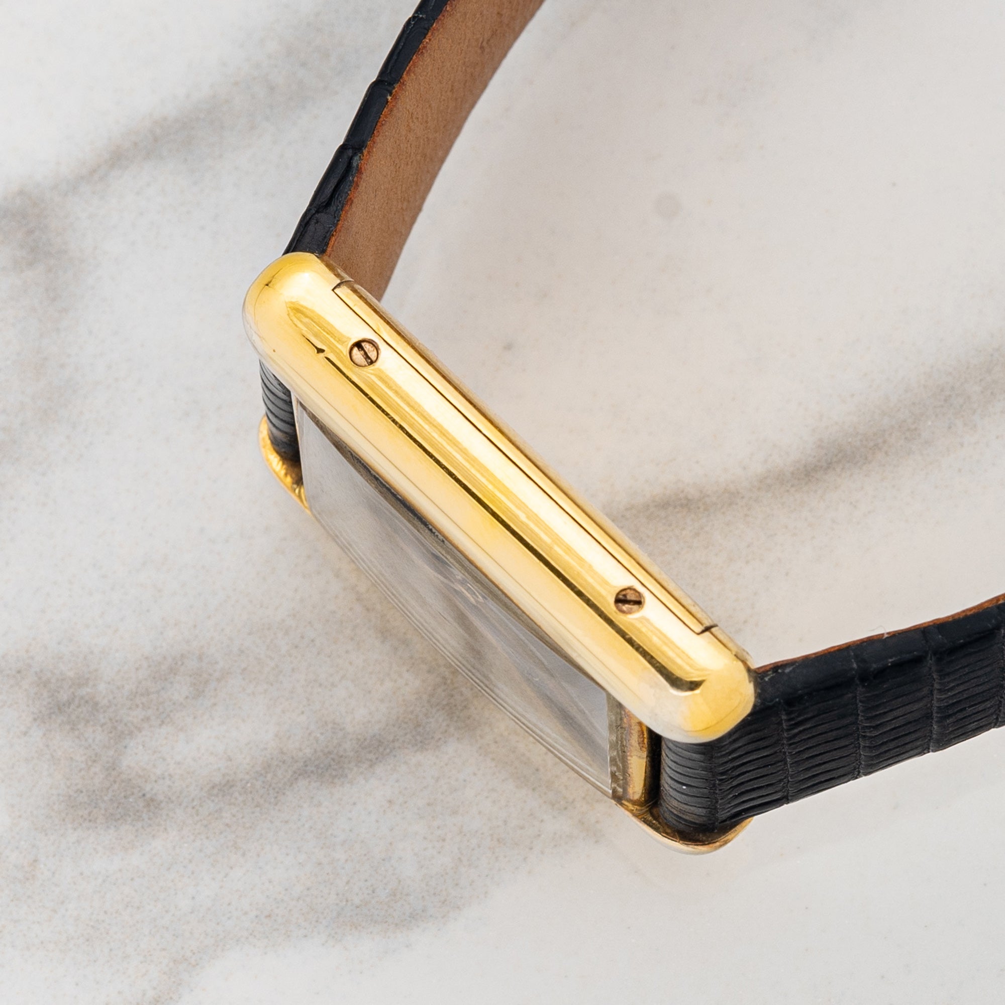 Cartier Tank Must De Cartier w/Black 