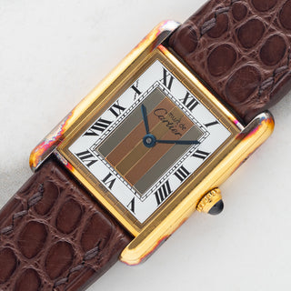 Cartier Tank Must De Cartier w/Roman "Trinity" Dial