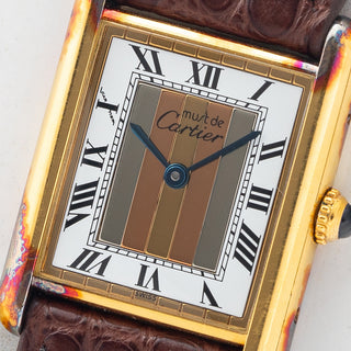 Cartier Tank Must De Cartier w/Roman "Trinity" Dial