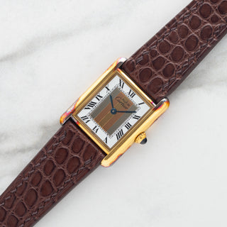 Cartier Tank Must De Cartier w/Roman "Trinity" Dial