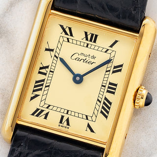 Cartier Tank Must w/"Lemon" Dial - Quartz