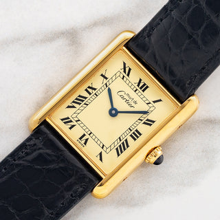 Cartier Tank Must w/"Lemon" Dial - Quartz