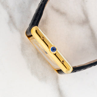 Cartier Tank Must w/"Lemon" Dial - Quartz