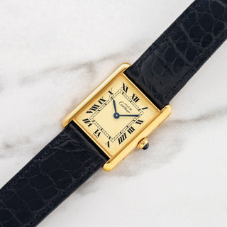 Cartier Tank Must w/"Lemon" Dial - Quartz