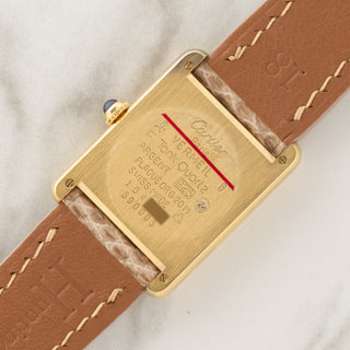 Cartier Tank Must 590005 at Collectors Corner NY
