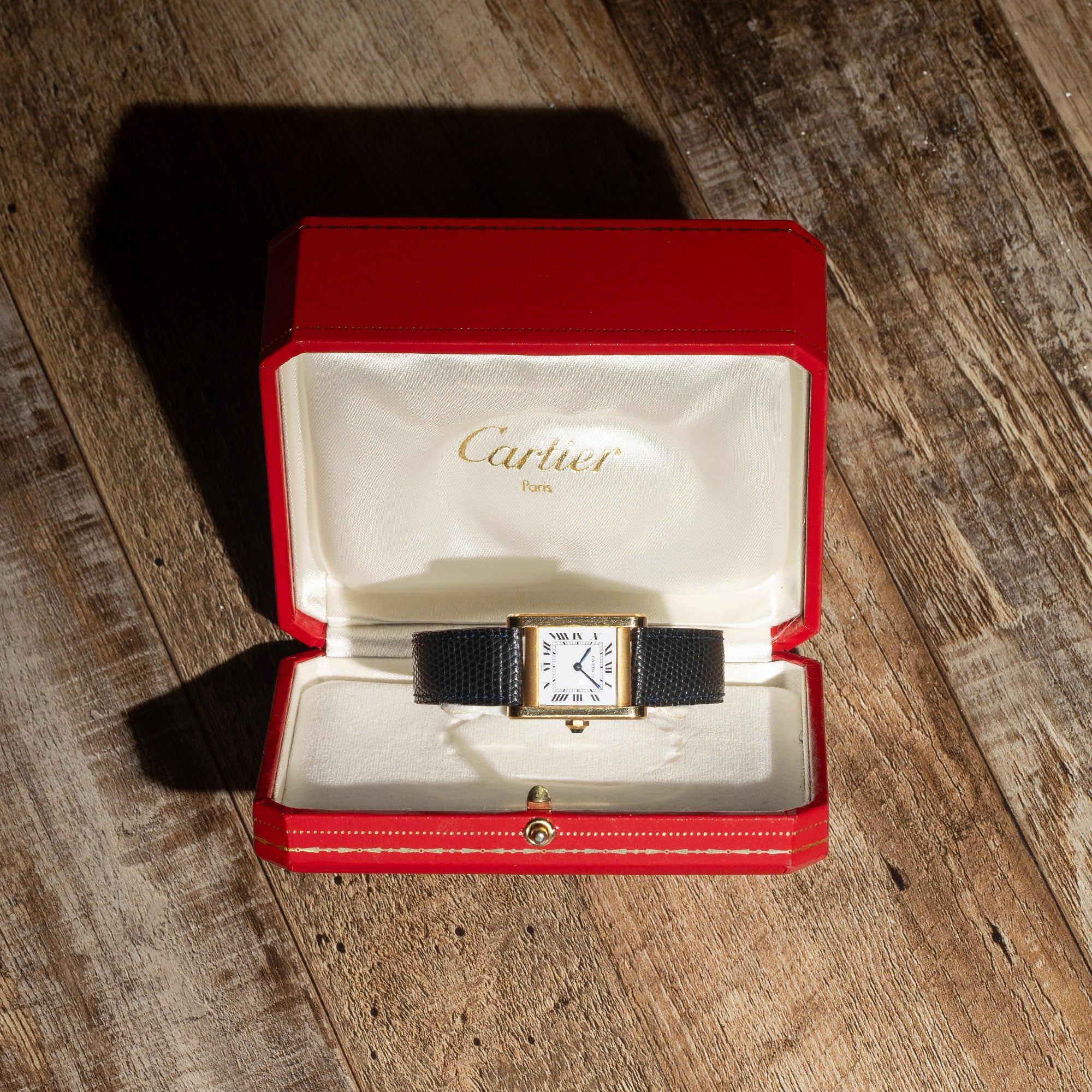 Cartier Tank Normale 78092 Mk3 w/Box - Near Mint/*Unpolished