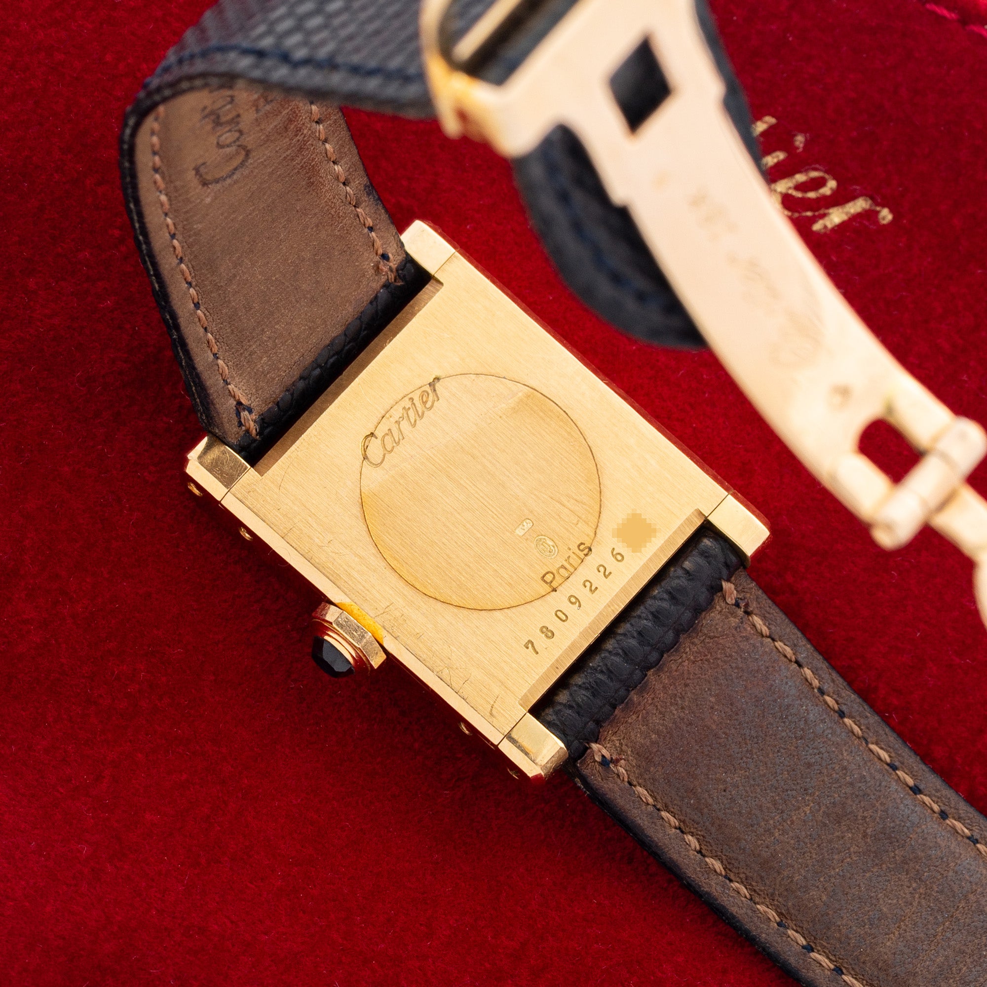 Cartier Tank Normale 78092 Mk3 w/Box - Near Mint/*Unpolished