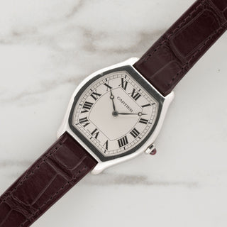 Cartier Tortue WGTO0008  Platinum Limited Edition (200 Pieces) - Full Set