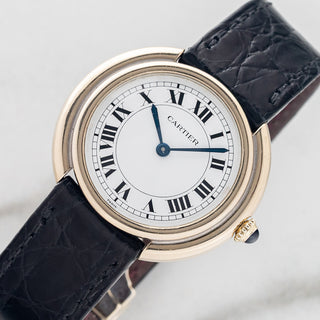 Cartier Vendome 78090 "Paris" - White Gold - Rare/*Unpolished*