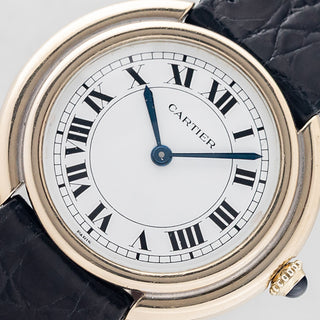 Cartier Vendome 78090 "Paris" - White Gold - Rare/*Unpolished*