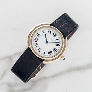 Cartier Vendome 78090 "Paris" - White Gold - Rare/*Unpolished*