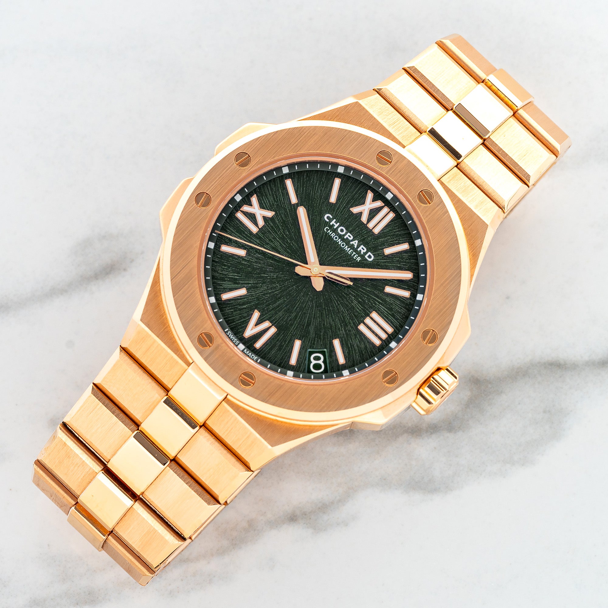Chopard Alpine Eagle 41 - Pine Green Limited Edition - Full Set/Near Mint