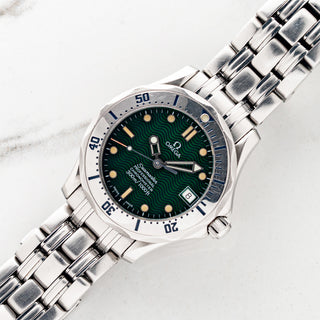 Omega Seamaster 300M Jacques Mayol 2553.41 w/Green Dial