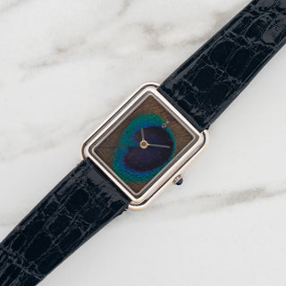 Corum "Peacock Tank" - 18k White Gold