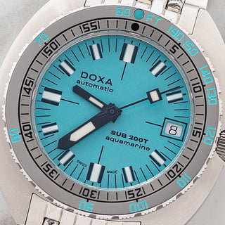DOXA Sub 200T Aquamarine - Full Set