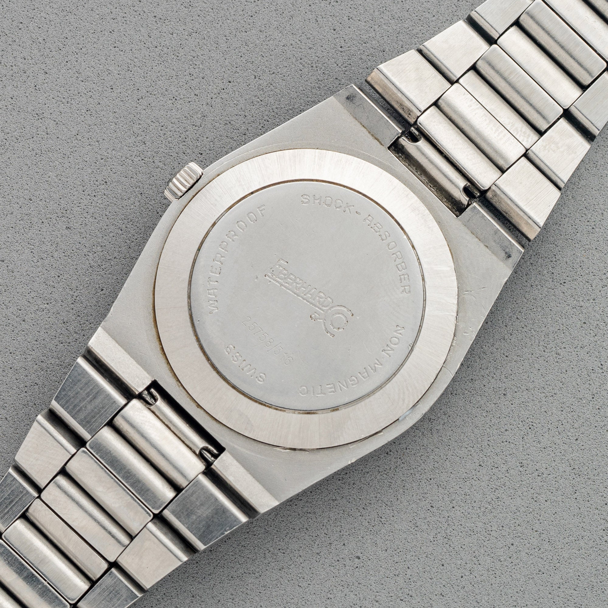 Eberhard & Co. "Royal Oak" w/Blue Dial - Very Rare/*Unpolished*