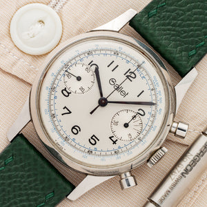 Gallet Multichron 45 Chronograph - "No Lume" - Near Mint/*Unpolished*
