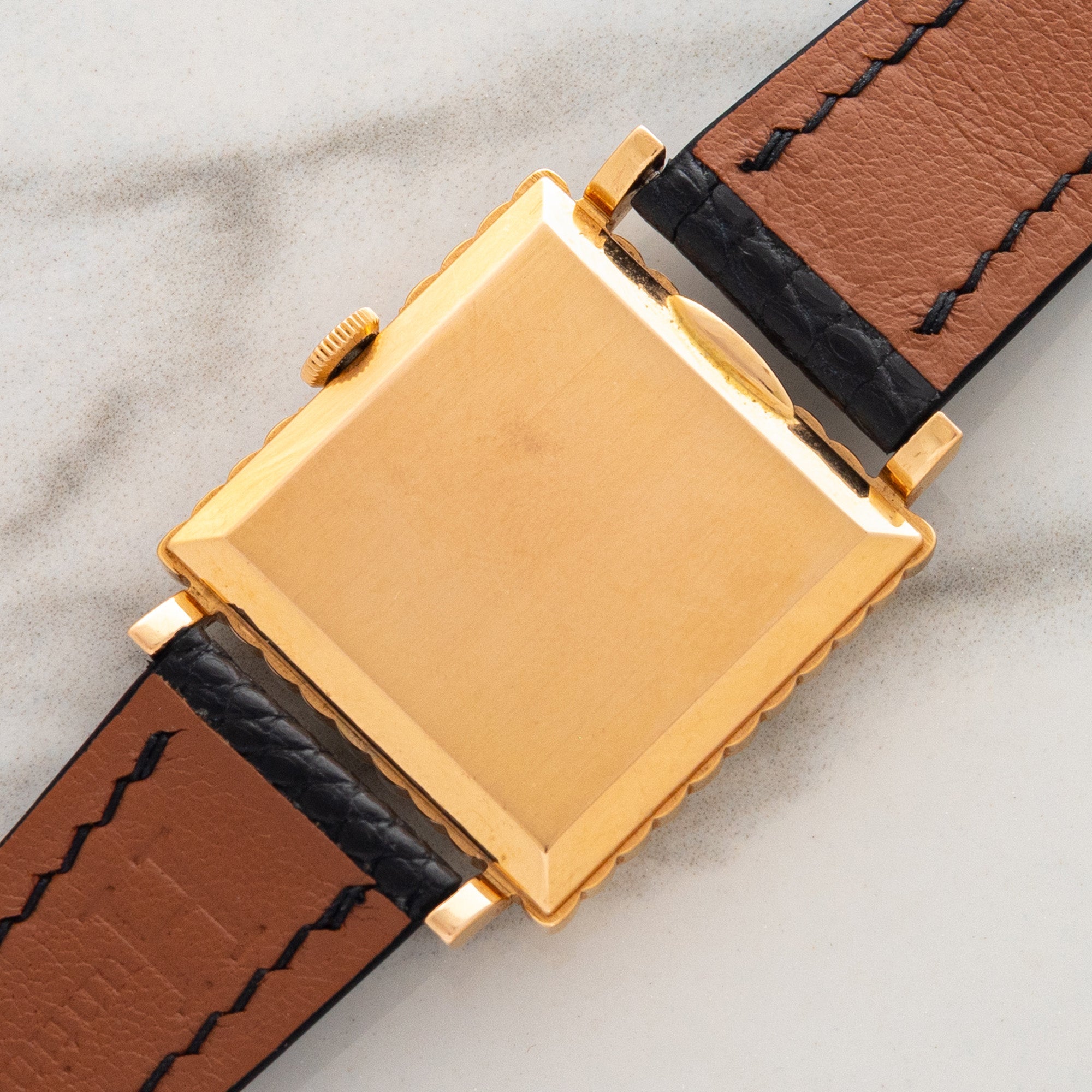 Gübelin Square Dress Watch - 18k Pink Gold