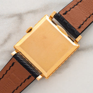 Gübelin Square Dress Watch - 18k Pink Gold