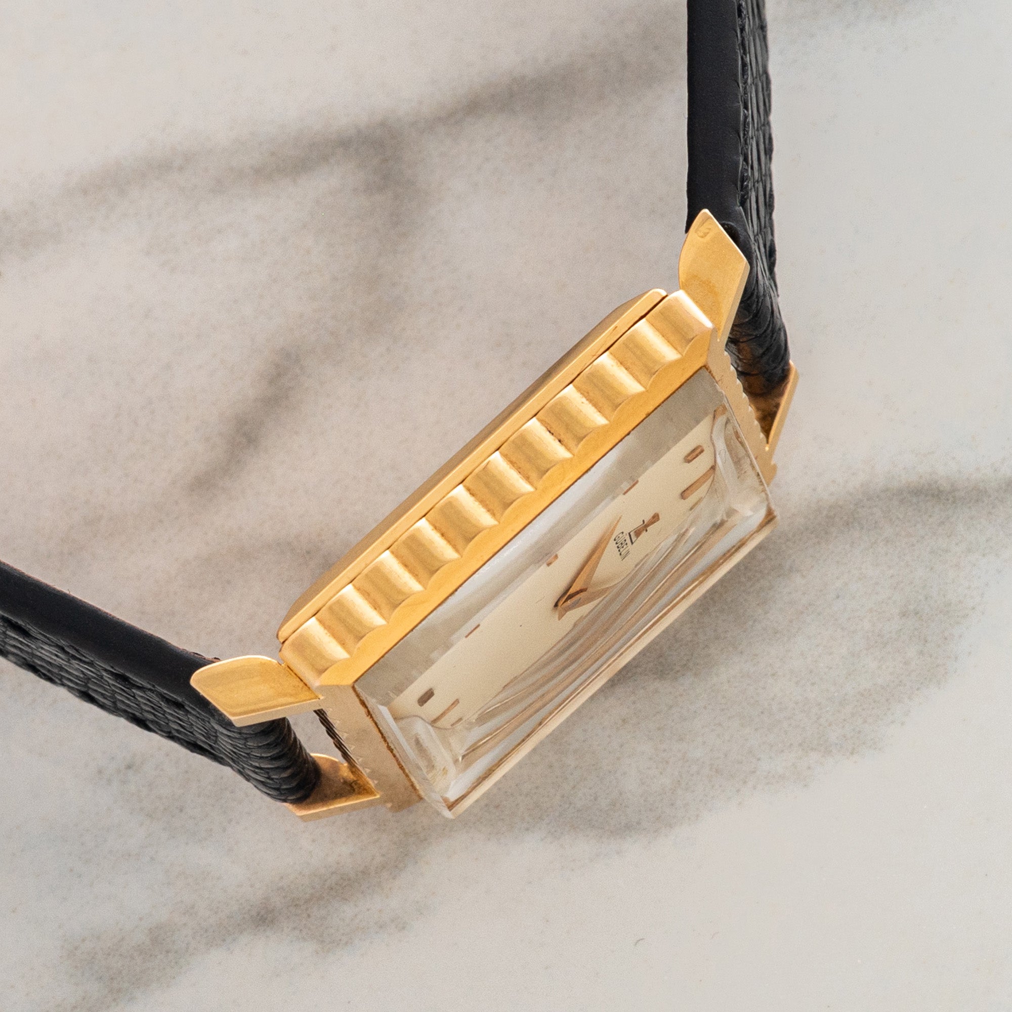 Gübelin Square Dress Watch - 18k Pink Gold