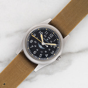 Hamilton Khaki Field w/Avirex Signed Dial - Box & Booklet - Rare