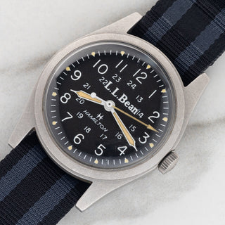 Hamilton Khaki Field w/L.L. Bean Signed Dial