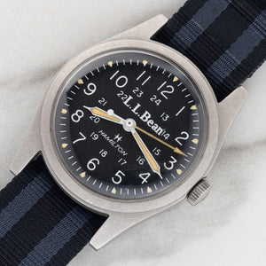 Hamilton Khaki Field w/L.L. Bean Signed Dial