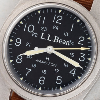Hamilton Khaki Field w/L.L. Bean Signed Dial