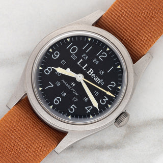 Hamilton Khaki Field w/L.L. Bean Signed Dial