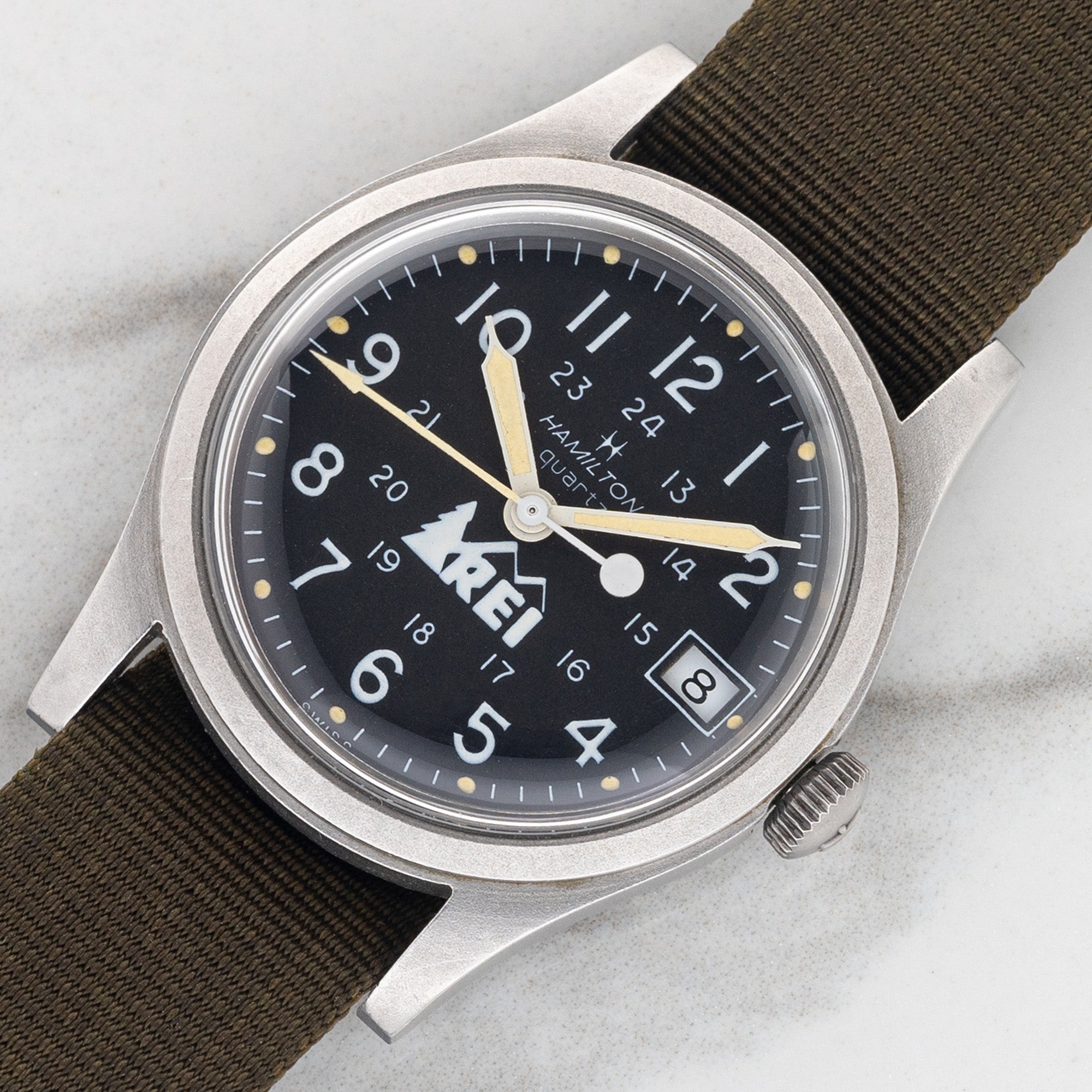 Hamilton Khaki Field w/REI Signed Dial