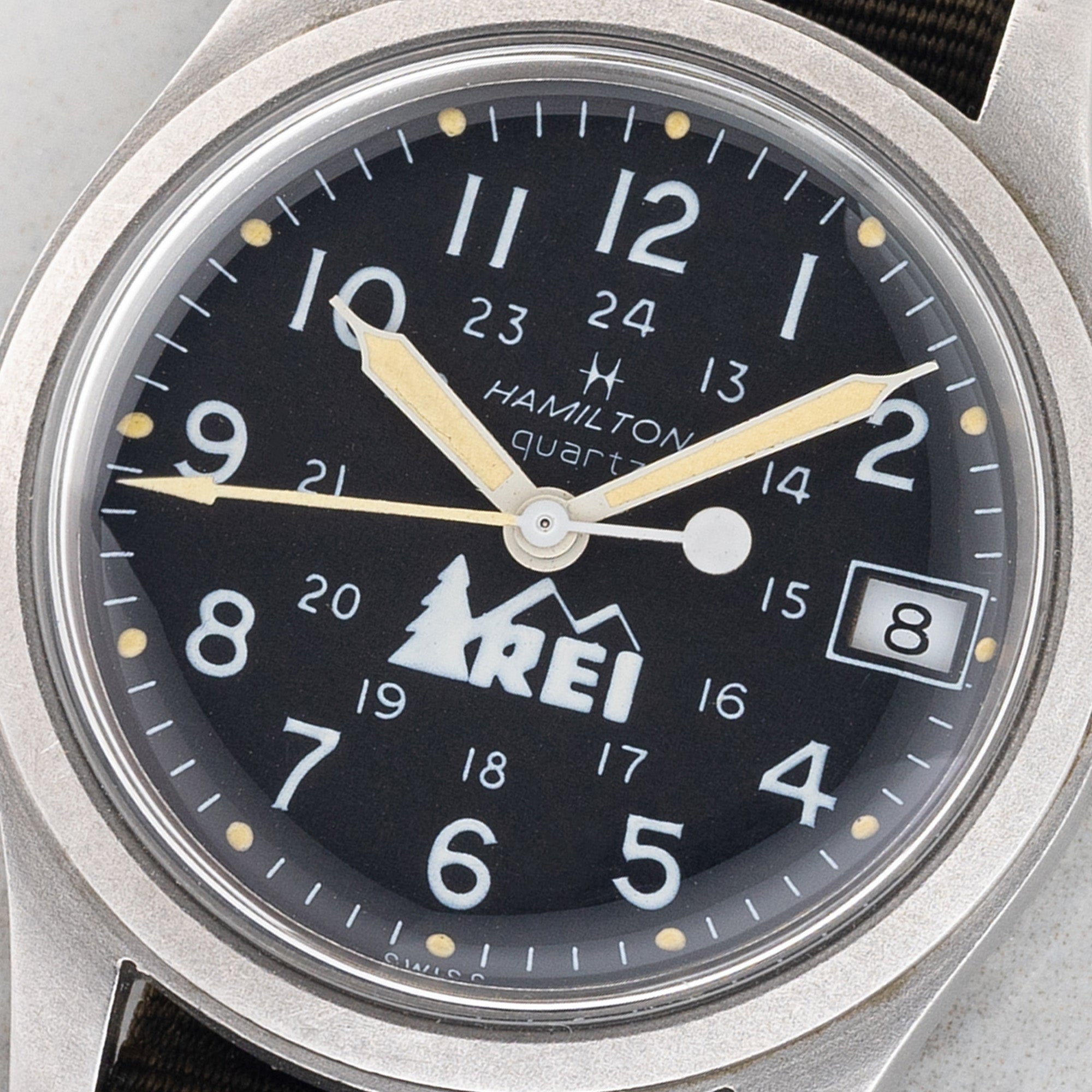 Hamilton Khaki Field w/REI Signed Dial
