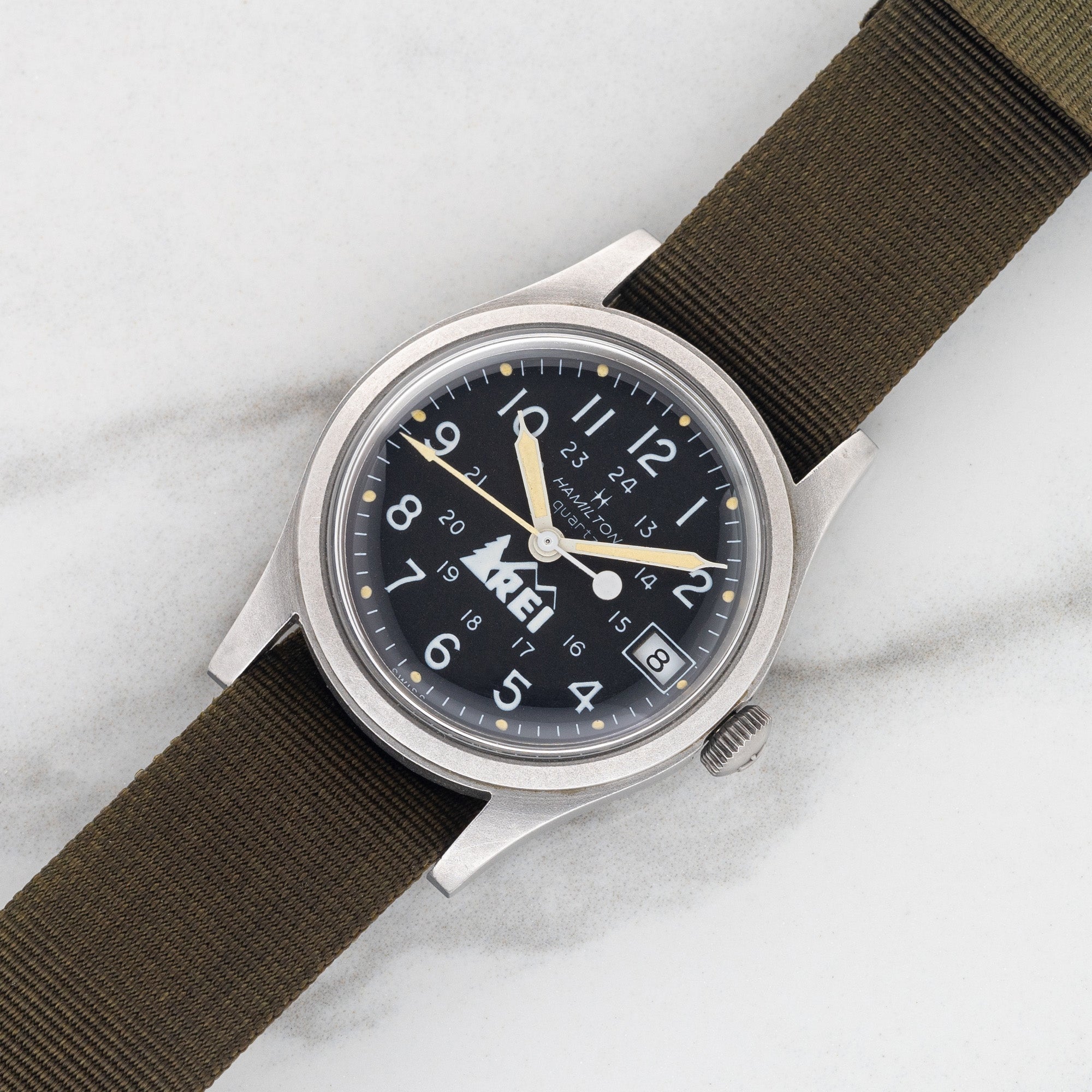 Hamilton Khaki Field w/REI Signed Dial