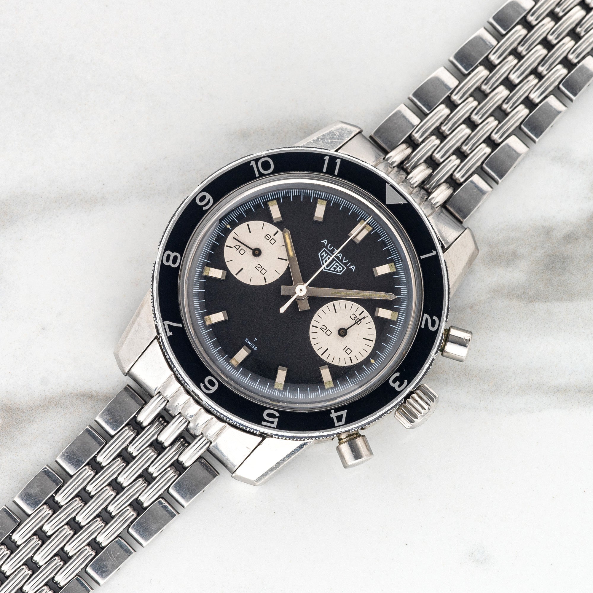 Heuer Autavia 7763C Mk1 w/Bracelet - *Unpolished* – Collectors