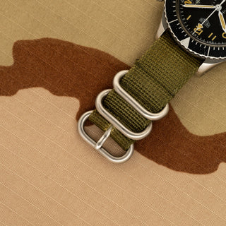 Heuer Bundeswehr "Bund" Flyback Chronograph - Small T - *Unpolished*