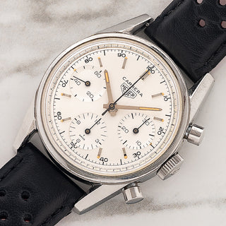 Heuer Carrera 2447D - "First Execution" - Rare