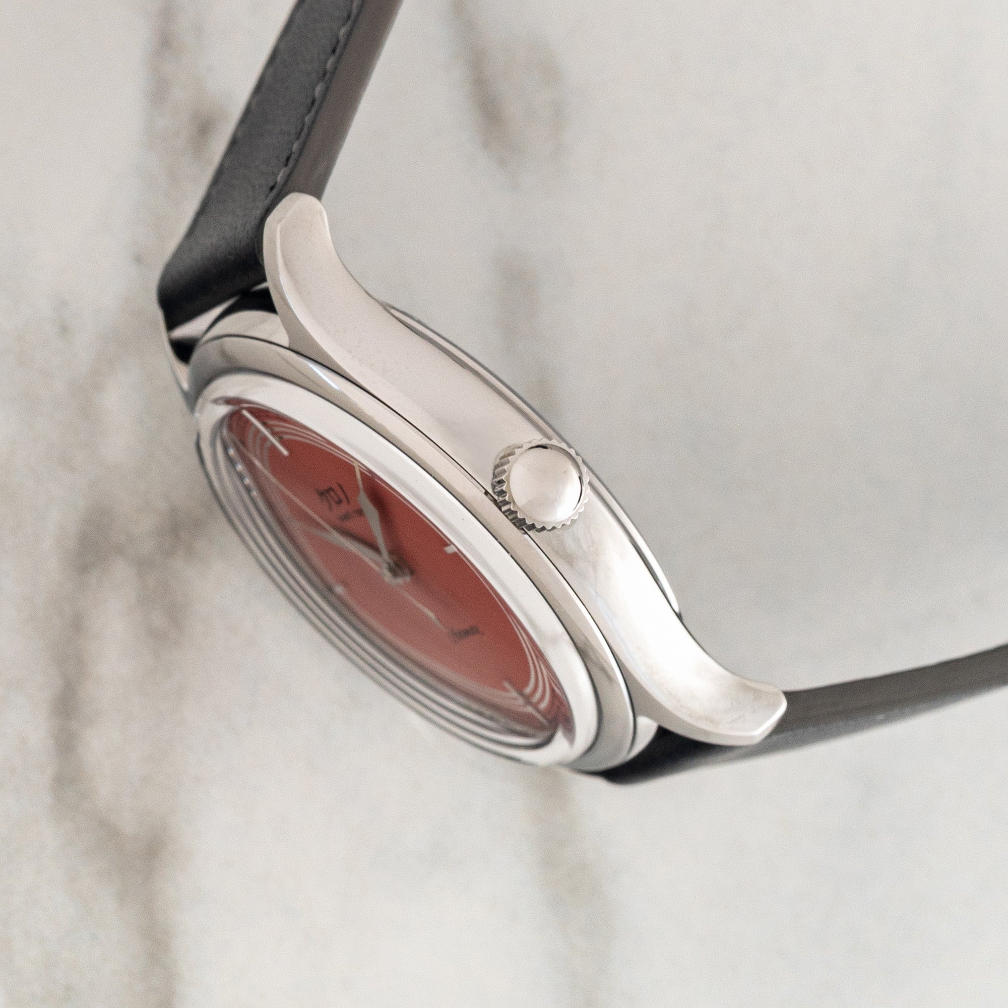 Kurono Tokyo Toki Automatic - Pink Salmon Dial - Full Set/Near Mint